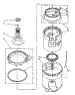 Agitator, Basket And Tub Parts
