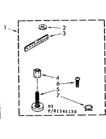 Miscellaneous Parts parts for Kenmore Washer 110.81361130 (11081361130, 110 81361130) from AppliancePartsPros.com