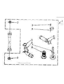 Miscellaneous Parts parts for Kenmore Washer 110.82592610 (11082592610, 110 82592610) from AppliancePartsPros.com