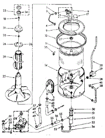Tub And Basket Parts parts for Kenmore Washer 110.82592800 (11082592800, 110 82592800) from AppliancePartsPros.com