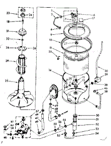 Tub And Basket Parts parts for Kenmore Washer 110.82592810 (11082592810, 110 82592810) from AppliancePartsPros.com
