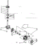 Brake, Clutch, Gearcase, Motor And Pump Parts