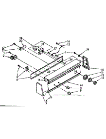 Console Panel Parts parts for Kenmore Washer 110.82670110 (11082670110, 110 82670110) from AppliancePartsPros.com
