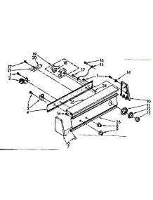 Console Panel Parts parts for Kenmore Washer 110.82670300 (11082670300, 110 82670300) from AppliancePartsPros.com