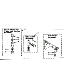 Water System Parts parts for Kenmore Washer 110.82670600 (11082670600, 110 82670600) from AppliancePartsPros.com