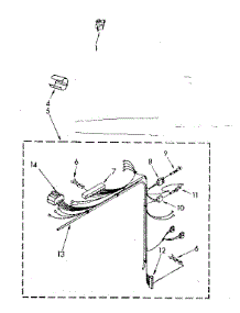 Wiring Harness Parts parts for Kenmore Washer 110.82670620 (11082670620, 110 82670620) from AppliancePartsPros.com