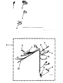 Wiring Harness Parts parts for Kenmore Washer 110.82670710 (11082670710, 110 82670710) from AppliancePartsPros.com