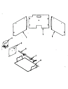 Optional Equipment parts for Kenmore Range 119.9666761 (1199666761, 119 9666761) from AppliancePartsPros.com