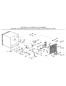 Unit Parts parts for Kenmore Freestanding Ice Maker 126.7985021 (1267985021, 126 7985021) from AppliancePartsPros.com