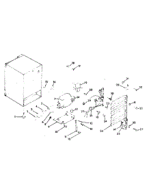 Unit Parts parts for Kenmore Refrigerator 126.7985022 (1267985022, 126 7985022) from AppliancePartsPros.com