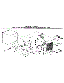 Unit Parts parts for Kenmore Refrigerator 126.7986041 (1267986041, 126 7986041) from AppliancePartsPros.com