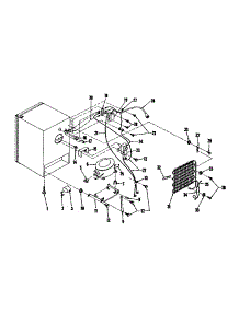 Unit Parts parts for Kenmore Refrigerator 126.8904834 (1268904834, 126 8904834) from AppliancePartsPros.com