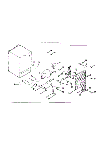 Unit Parts parts for Kenmore Refrigerator 126.8905020 (1268905020, 126 8905020) from AppliancePartsPros.com