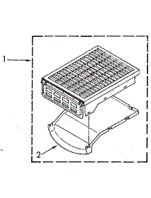 Dry Rack parts for Kenmore Dryer 110.96091300 (11096091300, 110 96091300) from AppliancePartsPros.com