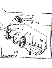 Two-Way Valve Parts parts for Kenmore Washer 110.83094210 (11083094210, 110 83094210) from AppliancePartsPros.com