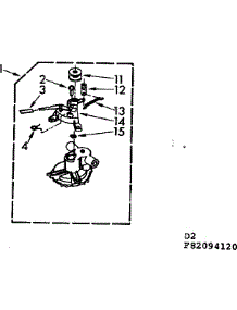 Pump Parts parts for Kenmore Washer 110.83094420 (11083094420, 110 83094420) from AppliancePartsPros.com