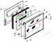 (Oven Door Model 119.7498610)