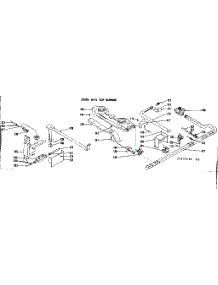 Oven And Top Burner parts for Kenmore Range 119.7457461 (1197457461, 119 7457461) from AppliancePartsPros.com