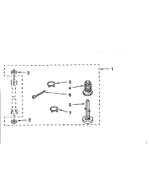 Miscellaneous Parts Bag parts for Kenmore Washer Dryer Combo 110.98573120 (11098573120, 110 98573120) from AppliancePartsPros.com