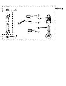 Miscellaneous Parts parts for Kenmore Washer Dryer Combo 110.98573800 (11098573800, 110 98573800) from AppliancePartsPros.com