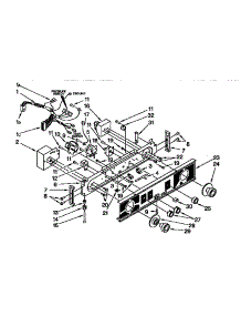 Washer / Dryer Control Panel parts for Kenmore Washer Dryer Combo 110.98573820 (11098573820, 110 98573820) from AppliancePartsPros.com