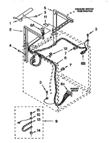 Dryer Support And Washer parts for Kenmore Washer Dryer Combo 110.98575110 (11098575110, 110 98575110) from AppliancePartsPros.com