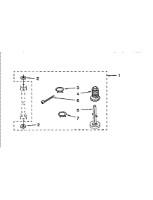 Miscellaneous parts for Kenmore Washer Dryer Combo 110.98575810 (11098575810, 110 98575810) from AppliancePartsPros.com