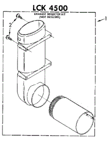 Sales Accessory (Optional Parts Not Included) parts for Kenmore Washer Dryer Combo 110.98618100 (11098618100, 110 98618100) from AppliancePartsPros.com