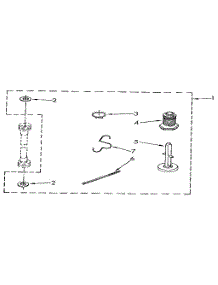 Miscellaneous parts for Kenmore Washer Dryer Combo 110.98618100 (11098618100, 110 98618100) from AppliancePartsPros.com