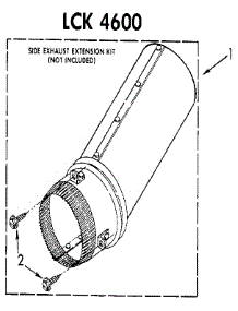 Side Exhaust parts for Kenmore Washer Dryer Combo 110.98618800 (11098618800, 110 98618800) from AppliancePartsPros.com