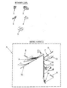 Wiring Harness parts for Kenmore Washer 110.81860110 (11081860110, 110 81860110) from AppliancePartsPros.com
