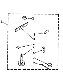 Miscellaneous parts for Kenmore Washer 110.81862300 (11081862300, 110 81862300) from AppliancePartsPros.com