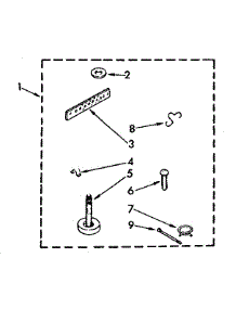 Miscellaneous parts for Kenmore Washer 110.81863600 (11081863600, 110 81863600) from AppliancePartsPros.com