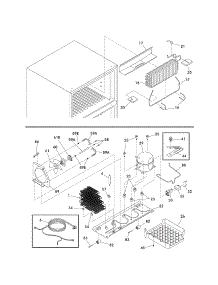 System parts for Kenmore Refrigerator 253.74182401 (25374182401, 253 74182401) from AppliancePartsPros.com