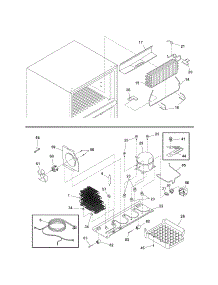 System parts for Kenmore Refrigerator 253.7419440N (2537419440N, 253 7419440N) from AppliancePartsPros.com