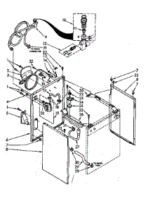 Read And Side Panel Parts parts for Kenmore Washer 110.84670100 (11084670100, 110 84670100) from AppliancePartsPros.com