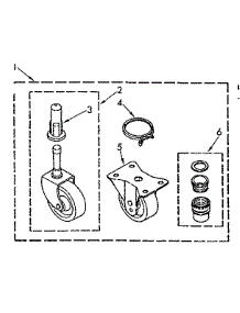 Miscellaneous parts for Kenmore Washer 110.84671300 (11084671300, 110 84671300) from AppliancePartsPros.com