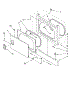 Dryer Front Panel And Door Parts