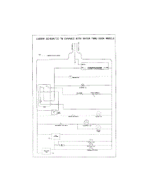 Wiring Schematic parts for Kenmore Refrigerator 253.6480240E (2536480240E, 253 6480240E) from AppliancePartsPros.com