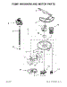 Pump, Washarm And Motor Parts