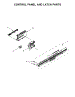 Control Panel And Latch Parts