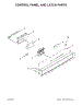 Control Panel And Latch Parts