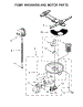 Pump, Washarm And Motor Parts