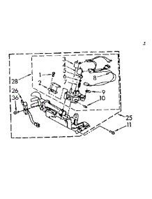 Burner Assembly parts for Kenmore Dryer 110.87679800 (11087679800, 110 87679800) from AppliancePartsPros.com