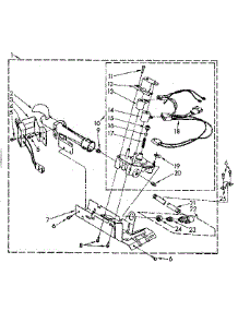 Burner Assembly parts for Sears Dryer 11087682610 from AppliancePartsPros.com