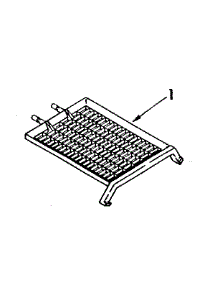 Dry Rack parts for Kenmore Dryer 110.87692810 (11087692810, 110 87692810) from AppliancePartsPros.com