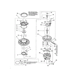 Pump And Motor parts for Kenmore Dishwasher 110.773812 (110773812, 110 773812) from AppliancePartsPros.com