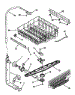 Upper Dishrack And Water Feed