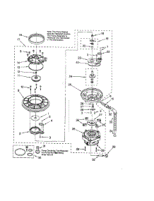 Pump And Motor parts for Kenmore Dishwasher 110.773882 (110773882, 110 773882) from AppliancePartsPros.com