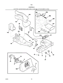 Controls parts for Kenmore Refrigerator 253.55684401 (25355684401, 253 55684401) from AppliancePartsPros.com